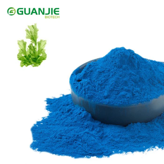 Blaues Spirulina-Phycocyanin-Pulver