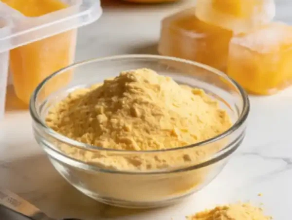 Wie wird Mangopulver für Eisbonbons verwendet?